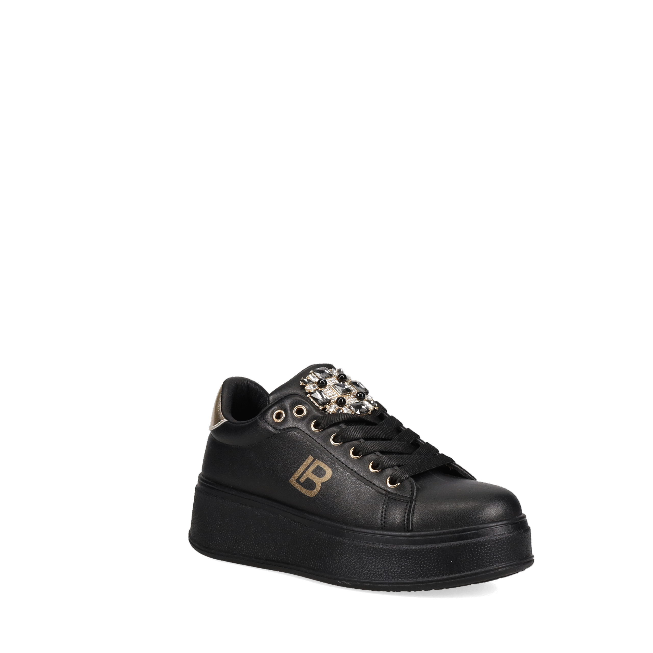 LAURA BIAGIOTTI ΜΑΥΡΟ SNEAKER ΜΕ ΔΙΑΚΟΣΜΗΤΙΚΟ - Image 2