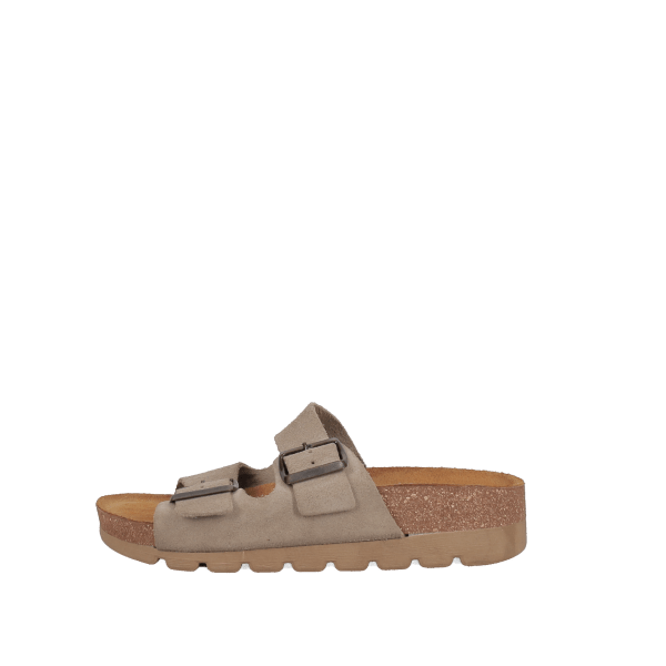 EASY WALK ΜΠΕΖ FOOTBED ΜΑΛΑΚΟ ΚΑΙ ΕΥΚΑΜΠΤΟ ΣΑΝΔΑΛΙ ΔΕΡΜΑΤΙΝΟ