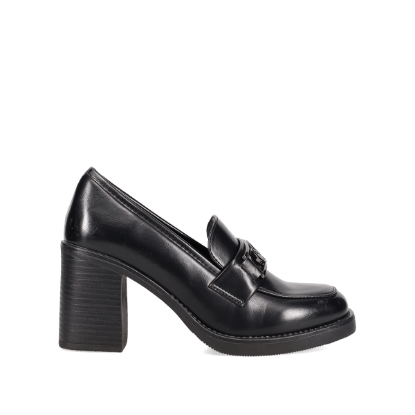MIGATO ΜΑΥΡΟ LOAFER ΜΕ ΑΓΚΡΑΦΑ