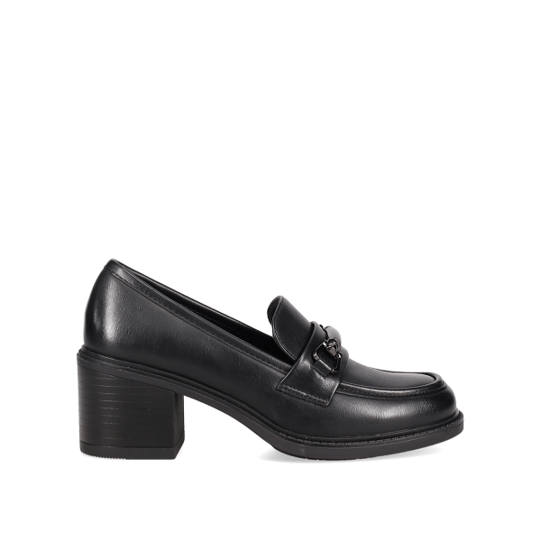 MIGATO ΜΑΥΡΟ LOAFER ΜΕ ΑΓΚΡΑΦΑ