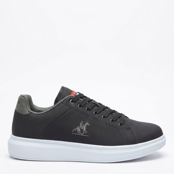 US GRAND POLO ΜΑΥΡΟ SNEAKER